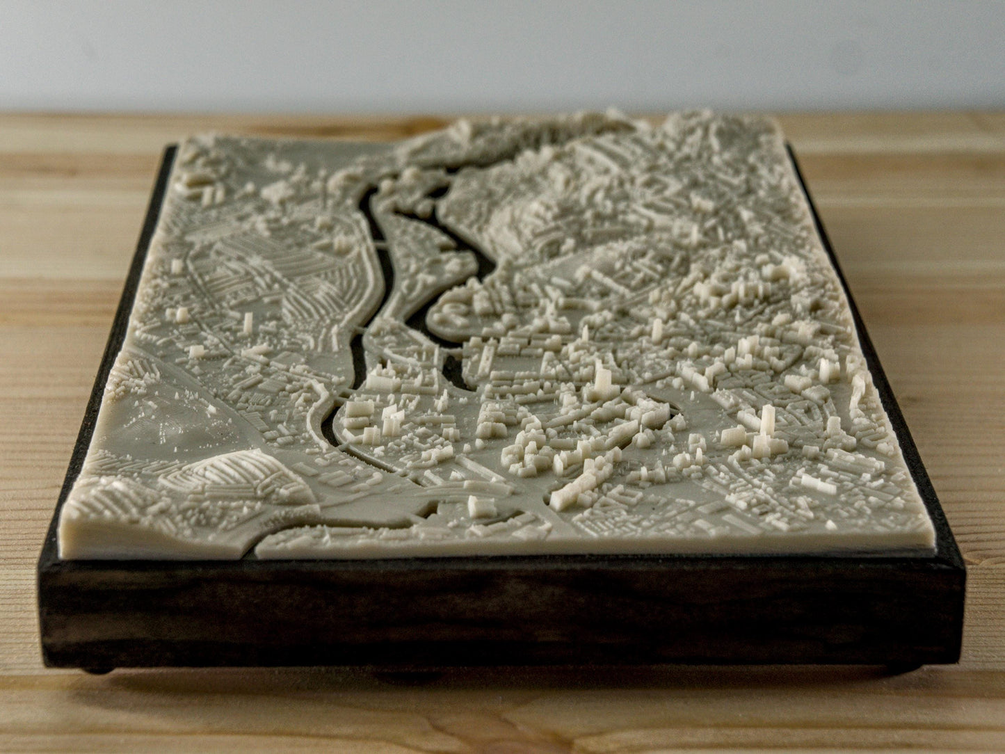 Bristol Centre - 3D Printed Resin Model in Wooden Frame My Store