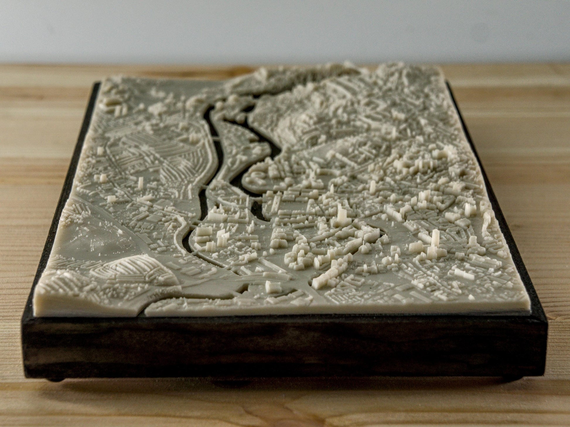 Bristol Centre - 3D Printed Resin Model in Wooden Frame My Store