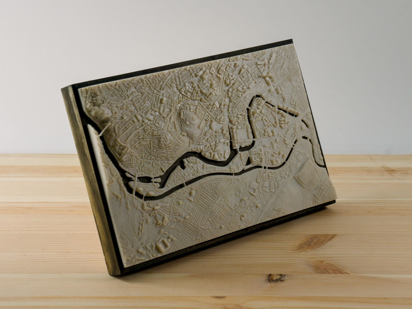 Bristol Centre - 3D Printed Resin Model in Wooden Frame My Store