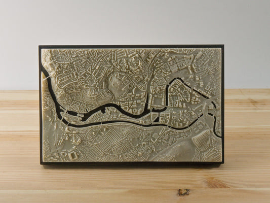 Bristol Centre - 3D Printed Resin Model in Wooden Frame My Store