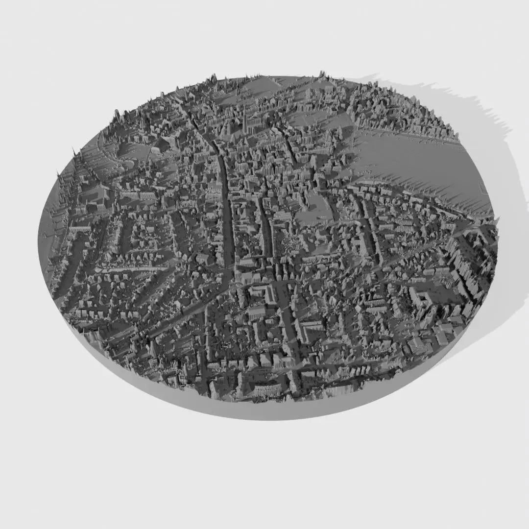 Custom 3D Printed City or Landscape Model My Store