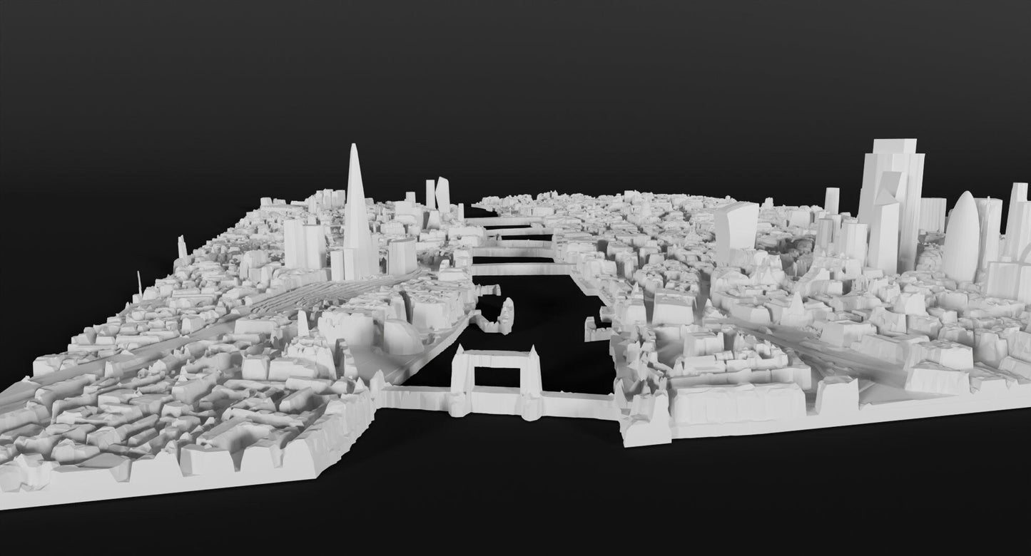 London 3D Model STL - Digital File My Store