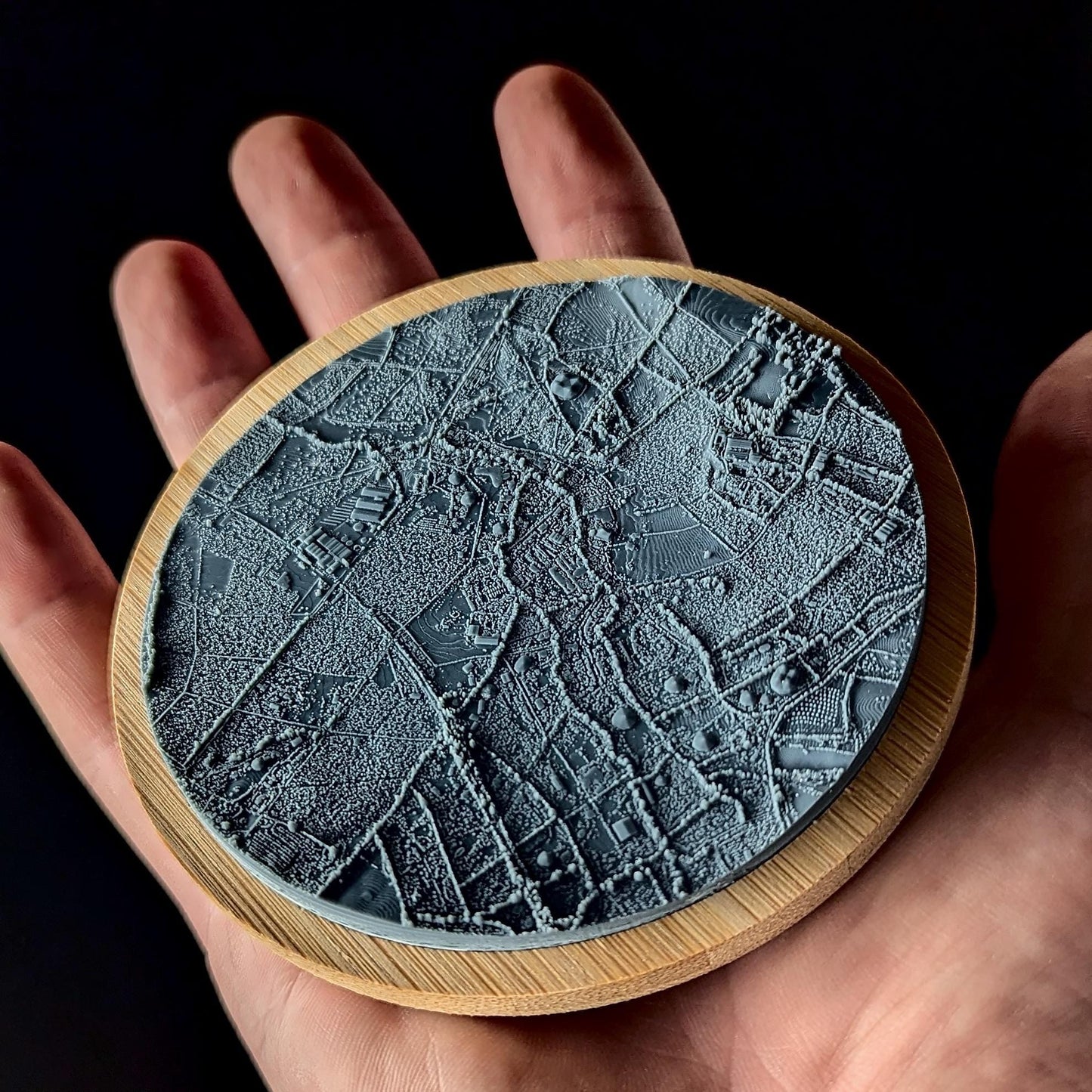 Glastonbury Festival Model: 3D Printed Resin in Wooden Frame My Store