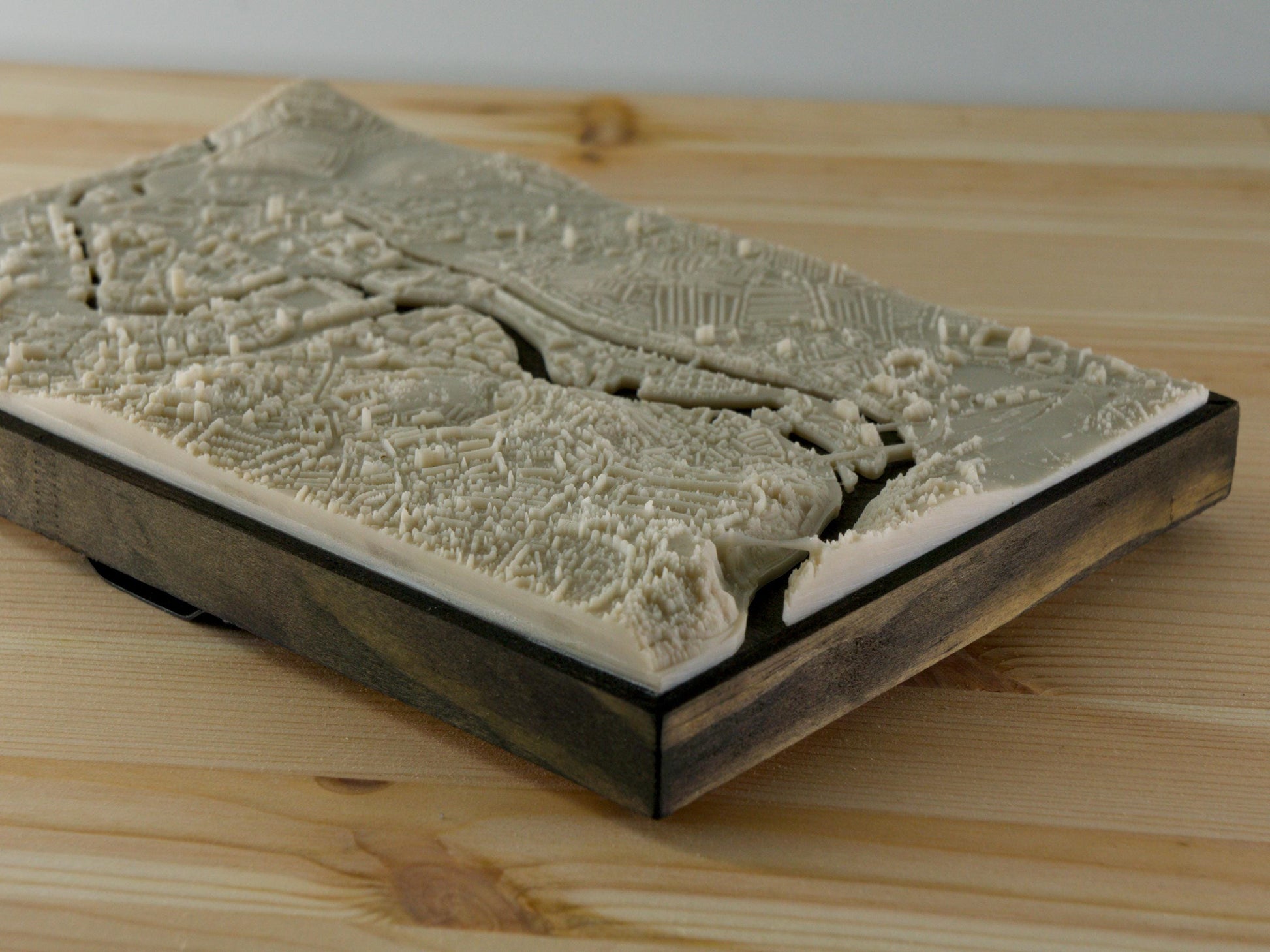Bristol Centre - 3D Printed Resin Model in Wooden Frame My Store