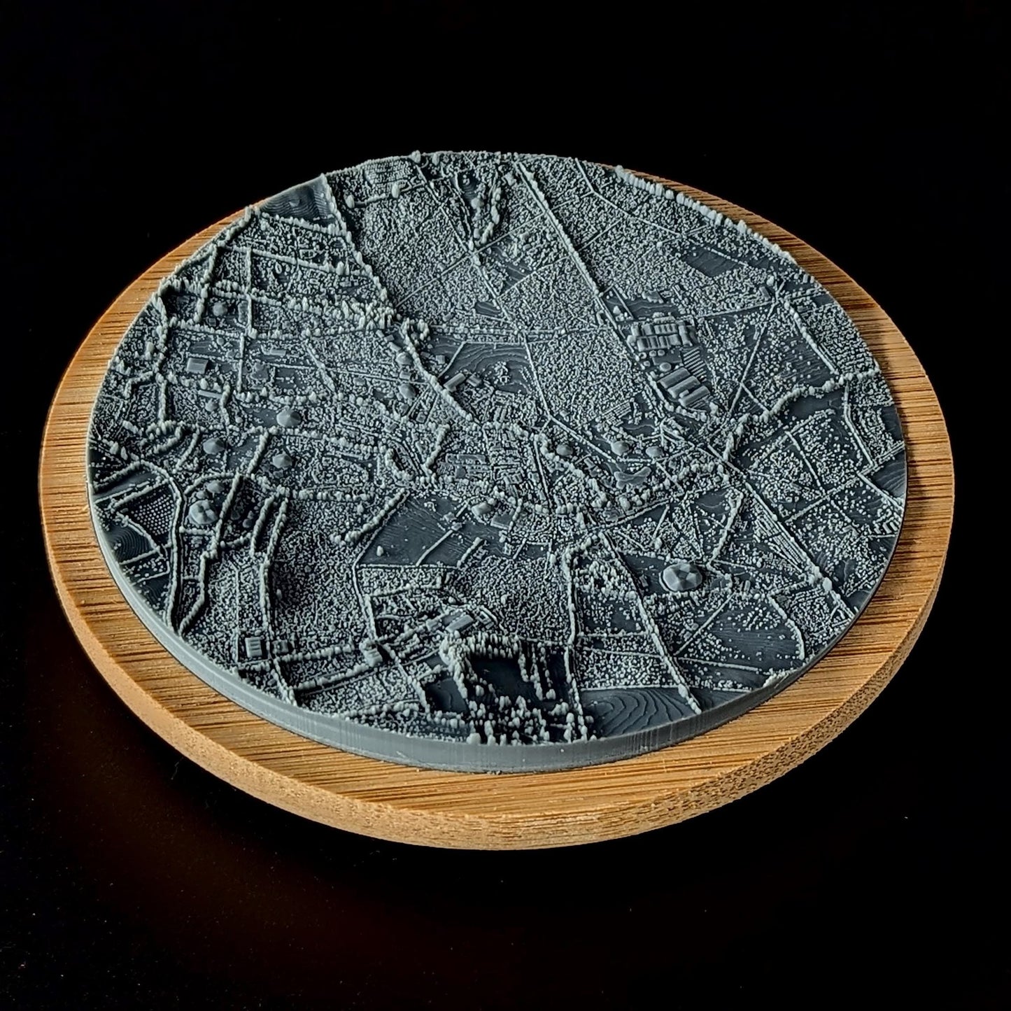 Glastonbury Festival Model: 3D Printed Resin in Wooden Frame My Store