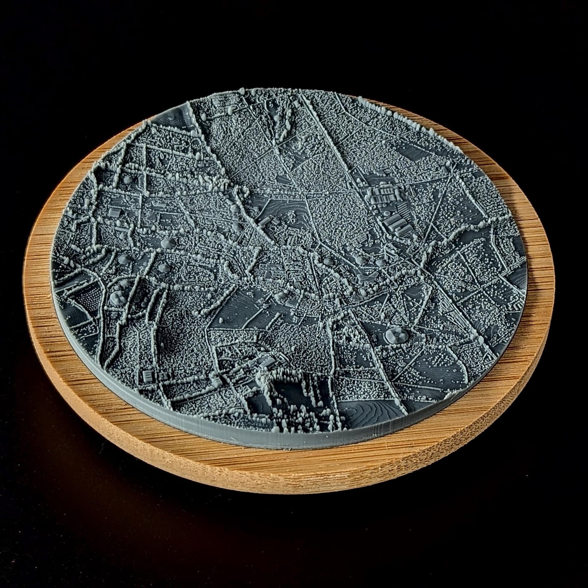 Glastonbury Festival Model: 3D Printed Resin in Wooden Frame My Store