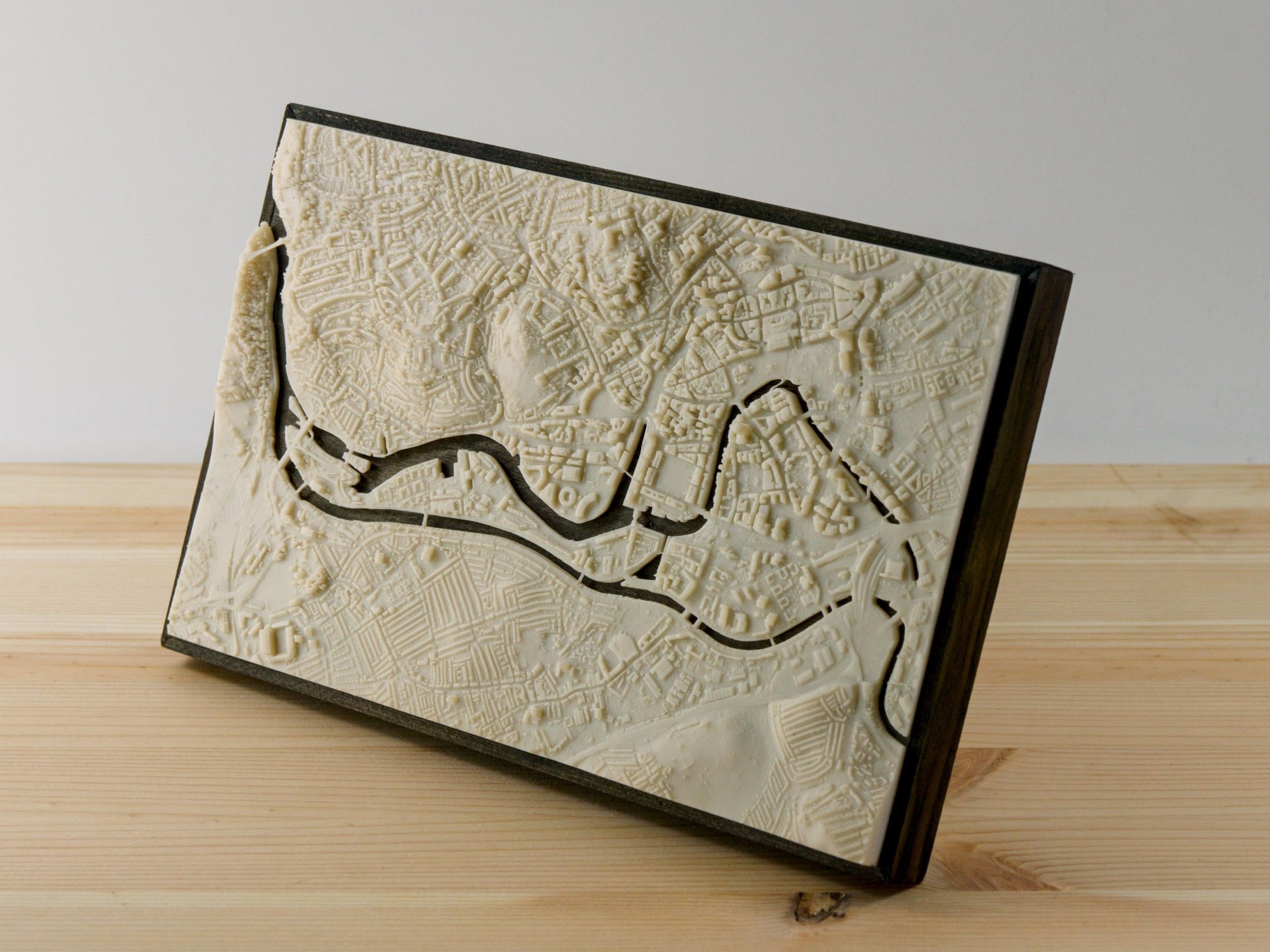 Bristol Centre - 3D Printed Resin Model in Wooden Frame My Store