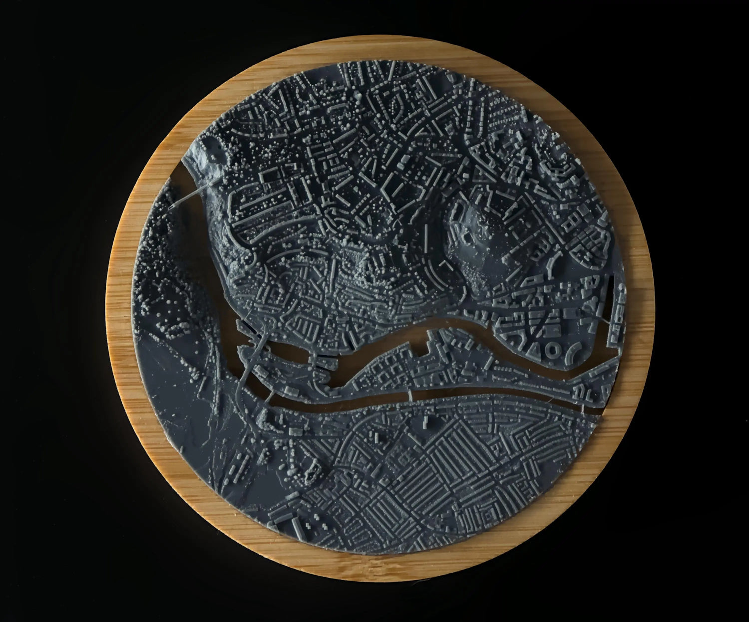 Bristol Centre - 3D Printed Resin Model in Wooden Frame My Store