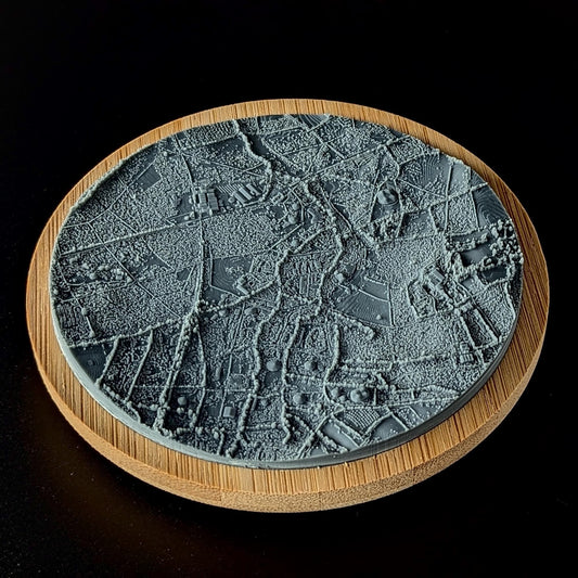 Glastonbury Festival Model: 3D Printed Resin in Wooden Frame My Store