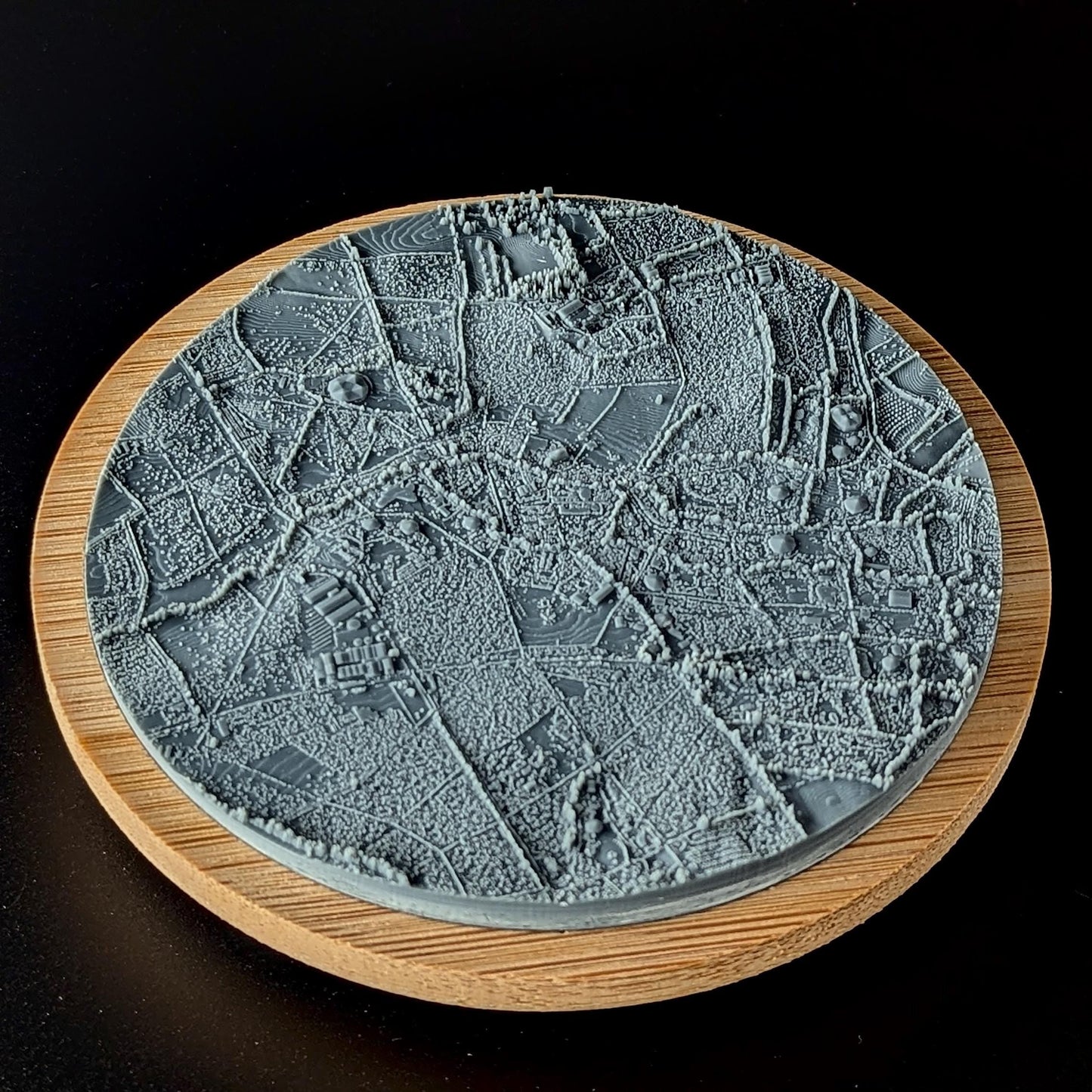 Glastonbury Festival Model: 3D Printed Resin in Wooden Frame My Store
