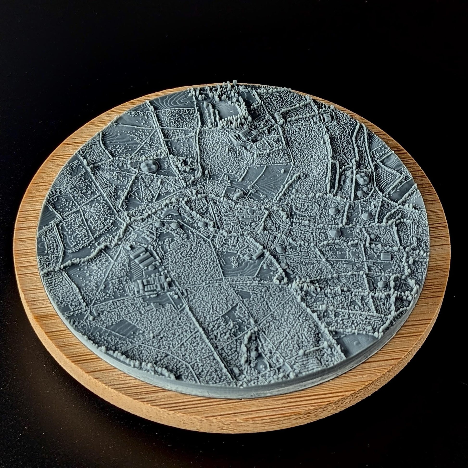 Glastonbury Festival Model: 3D Printed Resin in Wooden Frame My Store