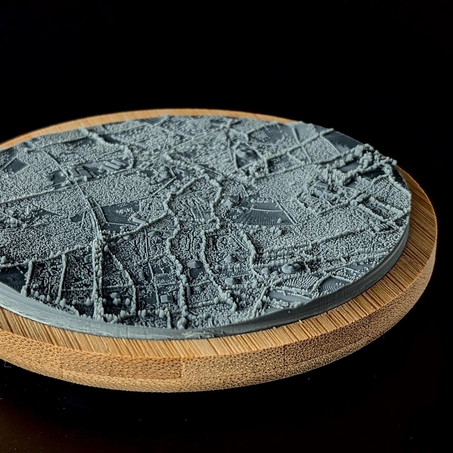 Glastonbury Festival Model: 3D Printed Resin in Wooden Frame My Store