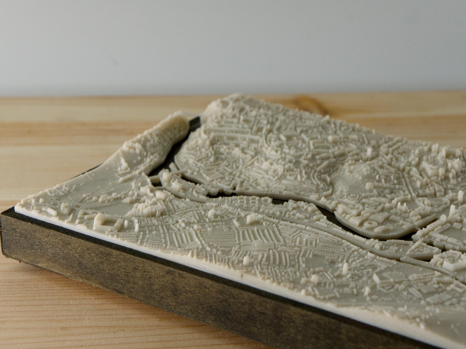 Bristol Centre - 3D Printed Resin Model in Wooden Frame My Store