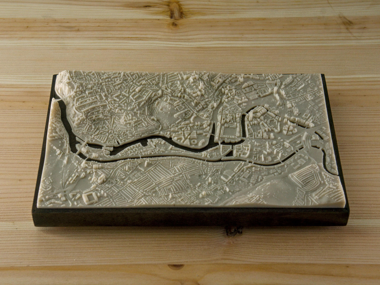 Bristol Centre - 3D Printed Resin Model in Wooden Frame My Store